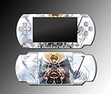 Kingdom Hearts Sora Mickey RPG 2 game Decal Cover SKIN 7 for Sony PSP 1000  ....