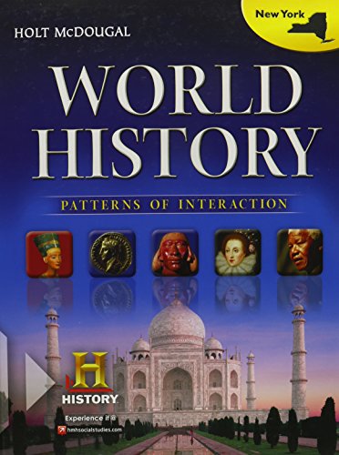 holt mcdougal world history patterns of interaction  2012 new york student edition 2012