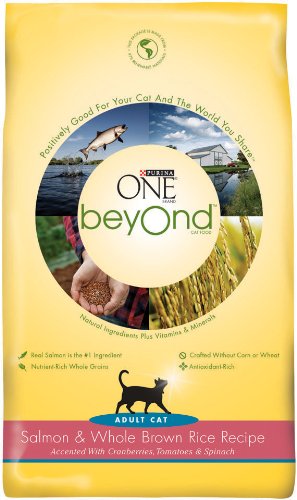 More image Purina One Beyond Cat Salmon Brown Rice, 6-Pounds