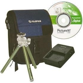 Digital Camera Kitfseries with CASE/TRIPOD/BC-60/PICTURE-IT Exp