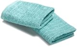 Danica Studio Aegean Wash Cloth, 12 by 12-Inch, Turquoise, Set of 2