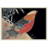 Pheasant on Snowy Bank Boxed Christmas Cards