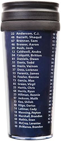 Denver Broncos - Super Bowl 50 Champions Roster 14 oz. Full Wrap Tumbler