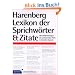 Harenberg Lexikon der Sprichw�rter und Zitate: Mit 50 000 Eintr�gen das umfassendste Werk in deutscher Sprache