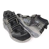 s.OLIVER KIDS Kinder Winter Halb-Stiefel, Wildleder, TEX- Membrane, schwarz-bottle grün