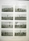 Japanese Military Japan Tokio Mikado Army Drill Cavalry