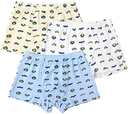 Inking Modal Boy's Underwear Briefs 4-pack Hipster Panties Boxer Shorts(3-4 years old)
