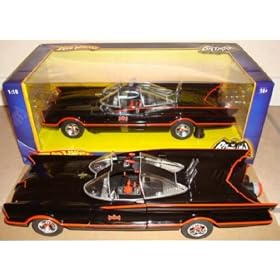 Mattel Hot Wheels 1:18 1966 TV Series Batmobile