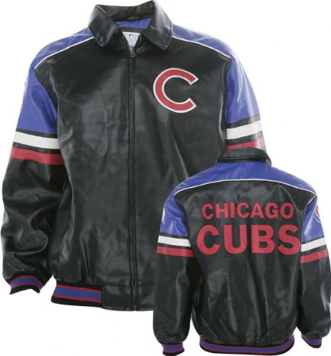 Chicago Cubs Faux Leather II Jacket