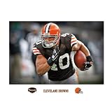 NFL Cleveland Browns Peyton Hillis In Your Face Mural Wall Graphic