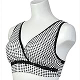 アビックス マタニティハーフトップ(ギンガムチェック) マタニティM 2枚セット 71165 ブラック