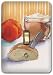 Coffee Peach Bread Metal Light Switch Plate Cover Single Home Decor 539
