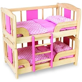 Pintoy Doll's Bunk Bed