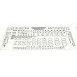 Diamond Gemstone Weight Gauge Gem Sizer Template Tool