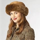 Betmar Nordic Princess Faux Fur Hat