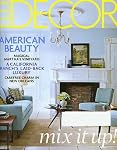 Elle Decor July/August 2008 Mix it up! American Beauty ((Magical Martha's Vineyard, California Ranch's Laid-Back Luxury; Carefree Charm in New Orleans))