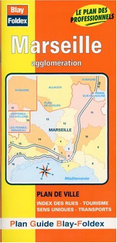 City Travel Guides Discounted  Livres : Plan de ville : Marseille et agglomération (avec un index)