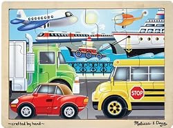 MELISSA & DOUG ON THE GO 12 PC JIGSAW PUZZLE