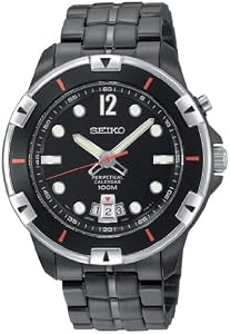 Seiko Perpetual Calendar Mens Watch SNQ095