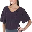 Juniors' Xhilaration  Dolman Sleeve Sweater - Punch Purple