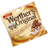 Werther's Original Caramel Coffee Hard Candies, 5.5-Ounce Bags (Pack of 12)