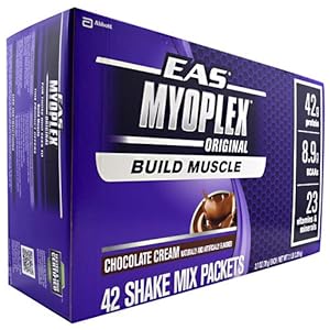 Myoplex, Chocolate Cream, 42 Packets, From EAS