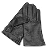 Mil Tec Bundeswehr Lederhandschuhe gefüttert Imp. schwarz (GR.XL/10)