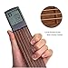 Pocket Guitar Chord Practice Tool, Portable Guitar Neck for Trainer Beginner w/a Rotatable Chords Chart Screen (Battery Included)