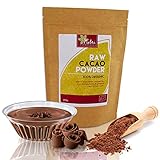 Raw Organic Cacao Powder | #1 Best Magnesium Rich Superfood | High Energy Vegan Protein | Premium Quality Chocolate Ingredient | Versatile and Ideal for Baking and Power Smoothies