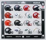 Riddell Pocket Pro Helmet Set - AFC 16 Piece Conference