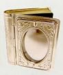 Rosary Case - Metal - Picture Frame - IMPORTED FROM ITALY