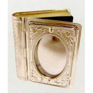 Rosary Case Metal Carmen Imported
