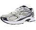 Saucony Men's Grid Cohesion 3 Running Shoe,White/Navy/Silver,10.5 M