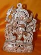 Dancing Ganesha Eight Arms Carved Stone Ganesh Statue Altar Idol 8 Inch