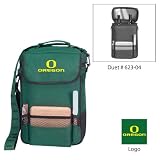 Oregon Ducks NCAA Duet Wine and Cheese Tote (Hunter Green)