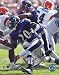 Ed Reed Autographed / Signed 8x10 About to Make Tackle Photo