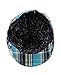 NYFASHION101 Men's Multicolor Plaid Patchwork Buttoned Duck Bill Newsboy Ivy Cap, Green