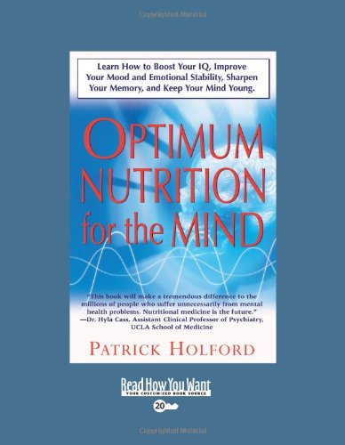 New Optimum Nutrition for the Mind