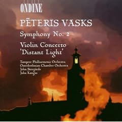 Peteris Vasks: Sinfonie Nr.2 / Violinkonzert (Tala gaisma / Distant light)