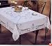 Vinyl Lace Betenburg Design Tablecloth White 60