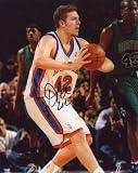 David Lee Autographed/Hand Signed New York Knicks Basketball 8x10 Photo