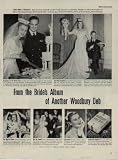Lois Carolyn Steinhoff of New York and Fort Lauderdale weds Lt. (j.g.) Frederick Ellis Rau, USN, of Grand Forks, North Dakota. ..... 1946 Woodbury Soap Victory Bond Ad, A2026