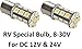 Gold Stars 11568302 LED Replacement Bulb 1156/1141 /1003 / Base 190 LUMS 12V or 24V Natural White (2)