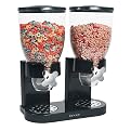 Indispensable Double Dry Food Dispenser - Black