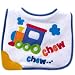 Applique Feeder Bib with Teether, Blue [Apparel]