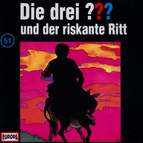 Sony Music Entertainment Die drei ??? - CD: Die drei Fragezeichen und der riskante Ritt, 1 Audio-CD: FOLGE 51