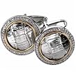 Sphere Diamond Men's Cufflinks