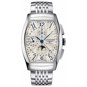 Longines Watches Longines Maxi Chronograph Automatic Moon Phase Mens Watch by Longines