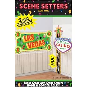 Casino Party Scene Setter Las Vegas Add-Ons