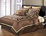 Francesca Embroidered 8pc Comforter Set